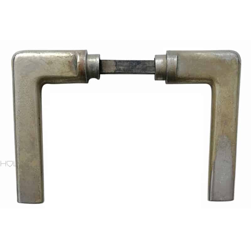 Türdrücker alt Bauhaus Wehag vernickelt 15.7mm 8er Vk