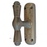 Basküle Fenstergetriebe Jugendstil Avantgarde 1920er alt Zink