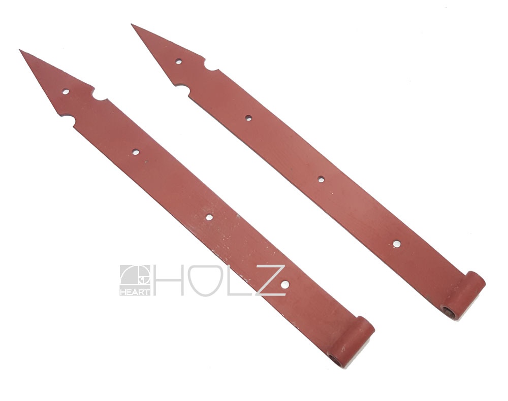 Paar Türbänder Langbänder antik 41cm 11 mm