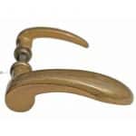 Türdrücker Mid Century alt Vintage Messing 16.9mm 8er Vk