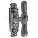 Fenstergetriebe Basküle antik Lilie Fenterolive Zink