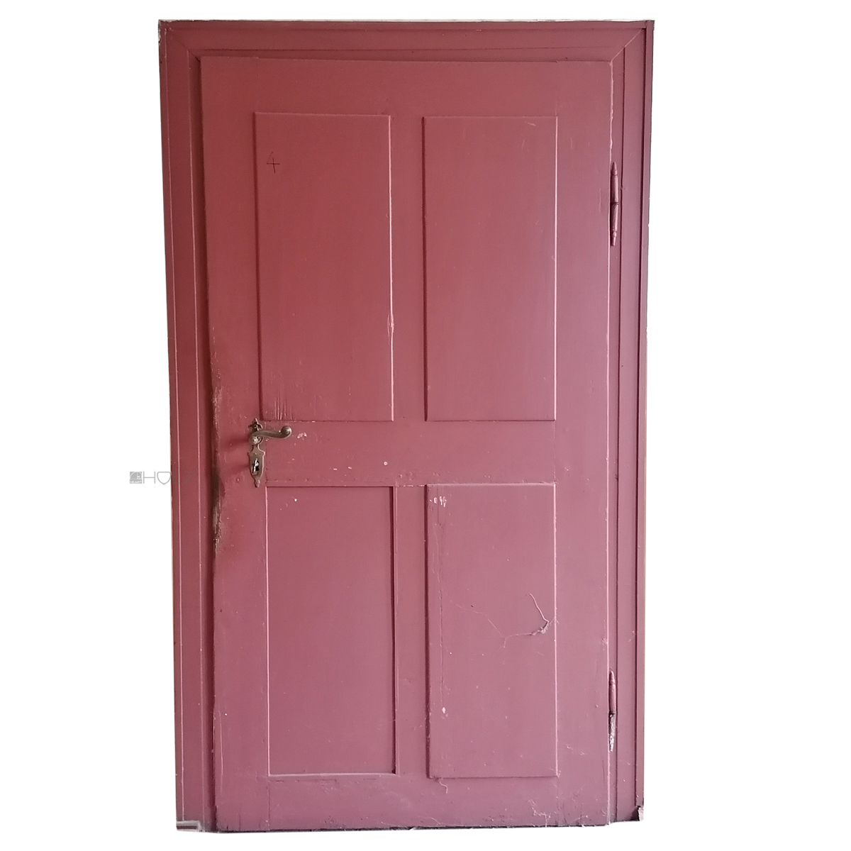 Zimmertür antik Biedermeier alt massiv Zarge Tuer 4 rechts Falzmaß 98x191