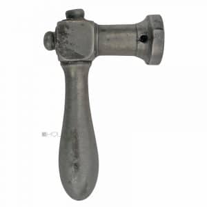 Türdrücker Kastenschloss antik Würfel Birne Eisen alt 10er Vk