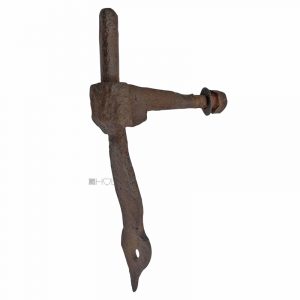 Stützkloben antik geschmiedet Tor alt schwer 28cm 20er Dorn
