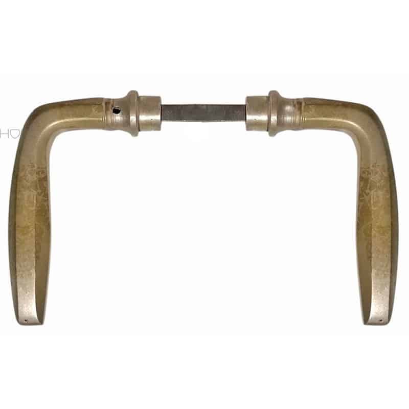 Türdrücker alt Bauhaus 1930er polygon vernickelt 15.6mm 8er Vk Türdrücker alt Bauhaus 1930er polygon vernickelt 15.6mm 8er Vk