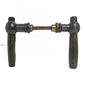 Horndrücker Art Deco Türdrücker alt 17.3mm 8er Vk