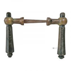 Türdrücker antik Kugel Horn Türklinken alt 10er Vk