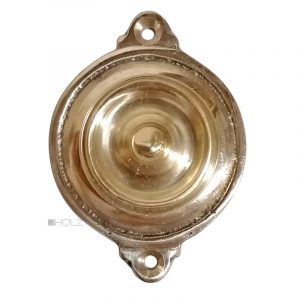 Schlüsselrosette Art Deco Jugendstil Messing Tür Schlüsselschild 44mm