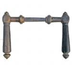 Türdrücker antik Würfel alt Ebenholz Türklinken 16.5mm 9er Vk