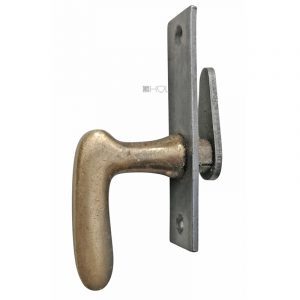 Fenster Halbgriff 1920er alt Fenstergriff Reiber 9mm