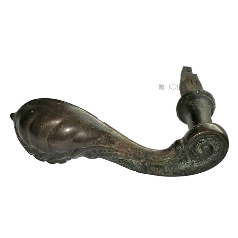 Türdrücker antik neo barock Volute alt Türklinke 17mm 12er Vk