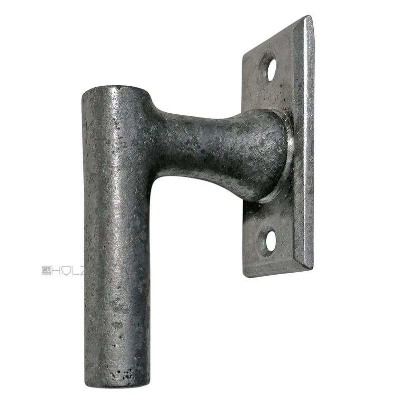 Fenster Halbgriff alt Bauhaus Fenstergriff Eisen Stahl 69mm 43