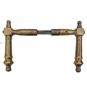 Türdrücker antik Würfel polygon alt 14.8mm 8er Vk