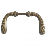 Türdrücker antik Bronze Perlen Türgriffe 15.8mm 8er Vk