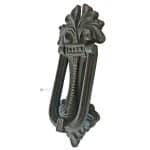 Türklopfer antik Gusseisen schwarz hochstehend 19.5cm