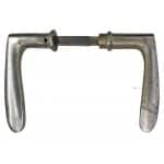 Türdrücker Kastenschloss 1920er alt Türklinken 15.9mm 9er Vk