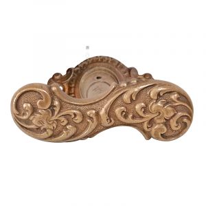 Fensterolive antik Neo Barock floral alt Fenstergriff 83/57/43