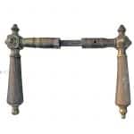 Türdrücker antik Würfel Türklinken alt 15.8mm 8er Vk