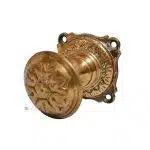 Türknauf Jugendstil antik Messing Türgriff alt 38mm