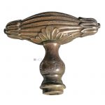 Türknauf antik Türgriff floral Blüte alt 270gr. 81mm 8er Vk