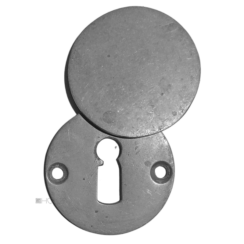 Schlüsselschild Schlüsselrosette Bauhaus alt Blende 44mm