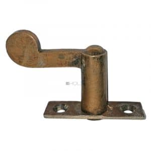 Fenster Vorreiber Messing alt Fensterriegel Reibhöhe 25