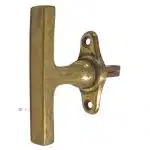 Fensterolive Avantgarde Jugendstil alt Fenstergriff 83/50/43