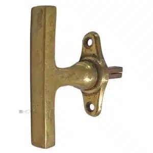 Fensterolive Avantgarde Jugendstil alt Fenstergriff 83/50/43