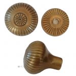 Türknauf Jugendstil alt Ziehgriff Türgriff 42mm