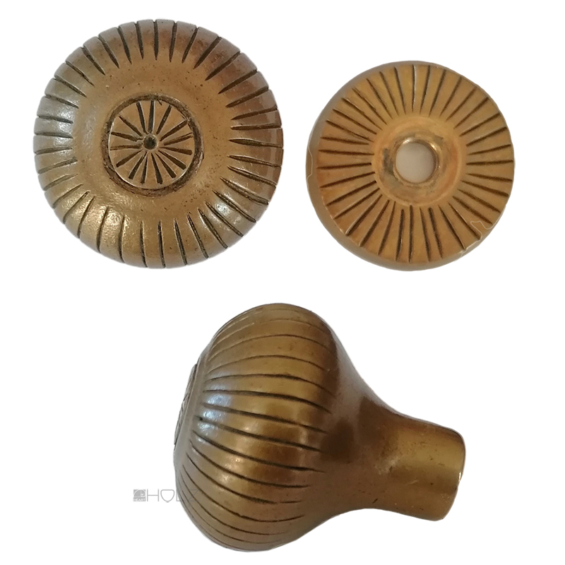 Türknauf Jugendstil alt Ziehgriff Türgriff 42mm