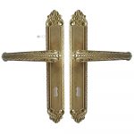 Drückergarnitur antik Türdrücker repro Italien 72mm 8er Vk