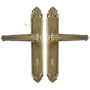 Drückergarnitur antik Türdrücker repro Italien 72mm 8er Vk