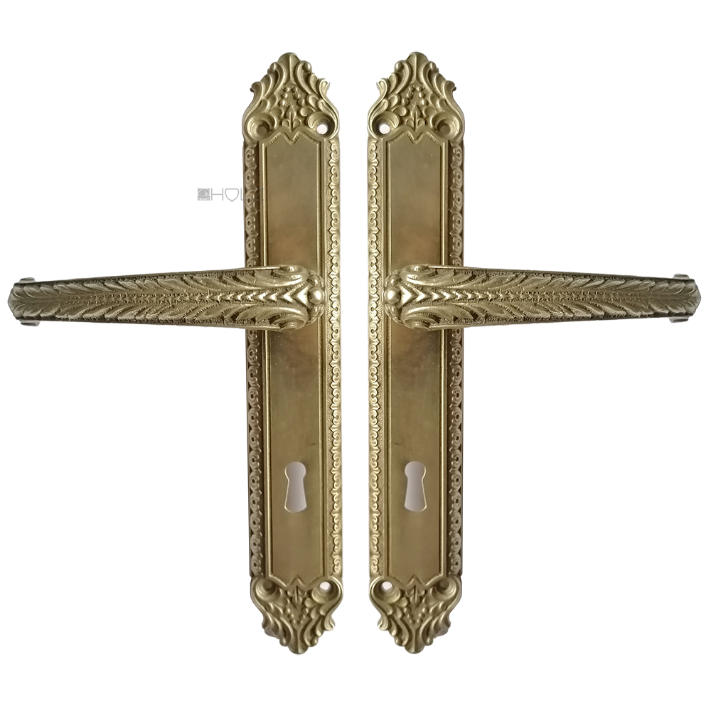 Drückergarnitur antik Türdrücker repro Italien 72mm 8er Vk