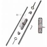 Bauhaus Fenstergetriebe Basküle Alu Fensterolive alt Einreiber links 100-120cm