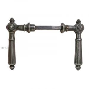 Türdrücker groß antik Kastenschloss Eisen Haustür Würfel 11er Vk