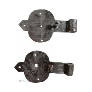 Türklinken Kastenschloss 1920er alt Türdrücker Eisen groß 20.3mm 9er Vk