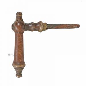 Kastenschloss Türdrücker Kugel antik Türklinke alt 15,2mm 8er Vk