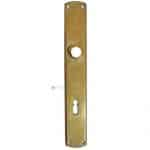 Langschild 1920er halbrund alt Jugendstil Avantgarde 35x263-15.7x108