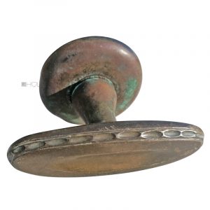 Türgriff alt oval Jugendstil klassizistisch alt 93mm
