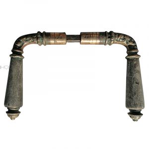 Türdrücker antik prächtig alt Türklinken Gründerzeit 15mm 8er Vk