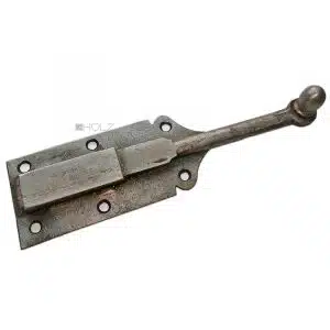 Tür Schieberiegel antik geschmiedet alt Feststeller 26cm