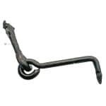 Tor Feststeller Haken Torhaken Scheune alt Stahl 17cm