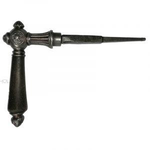 Türdrücker Kastenschloss antik alt Eisen Sonne 18.2mm 8er Vk