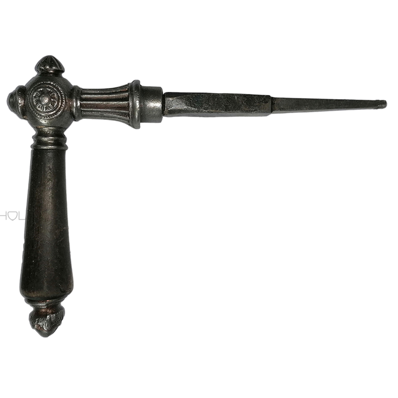 Türdrücker Kastenschloss antik alt Eisen Sonne 18.2mm 8er Vk