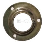 Knaufrosette antik Porzellanknauf Messing Rosette alt 20.6 mm