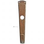 Langschild Jugendstil Avantgarde halbrund alt 20mm 107