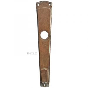 Langschild Jugendstil Avantgarde halbrund alt 20mm 107