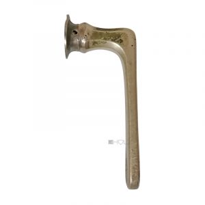 Türdrücker Kastenschloss Jugendstil schlank polygon 9er Vk