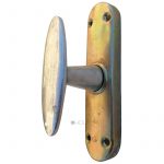 Fenstergetriebe Basküle Bauhaus Fensterolive oval Alu