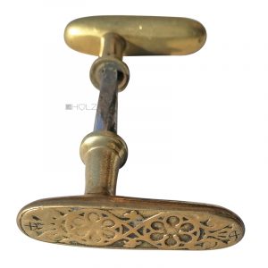 Türdrücker Türgriffe Biedermeier antik Rosetten alt 8er Vk